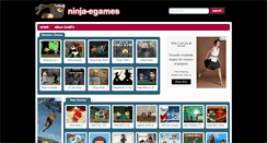 Desktop Screenshot of ninja-egames.info
